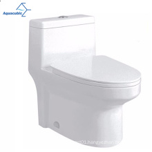 American Best Selling Floor Mounted S-Trap One Piece Ceramic Toilet Bowl